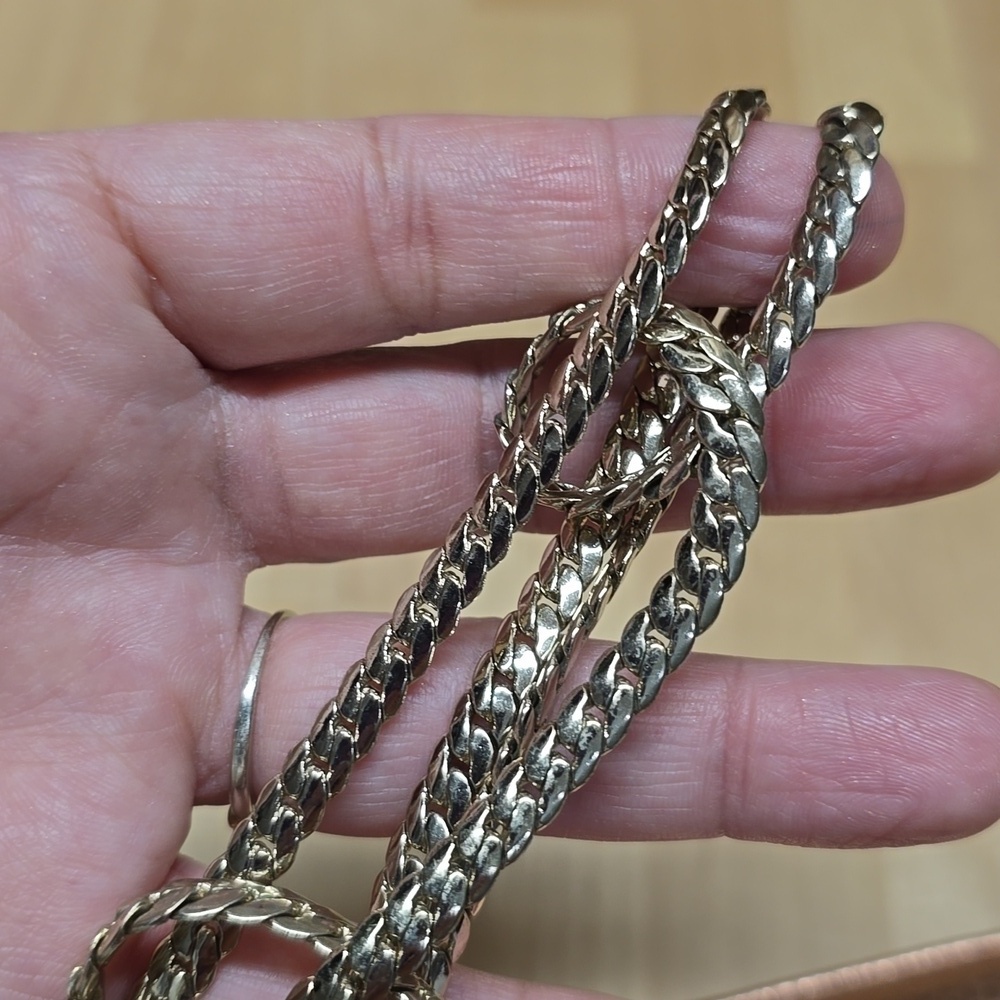 {Rebecca Minkoff} Rose Gold Clutch or Crossbody Bag - Picture 8 of 17